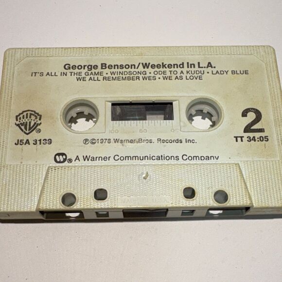 George Benson Weekend in L.A. Cassette tape - Picture 6 of 6
